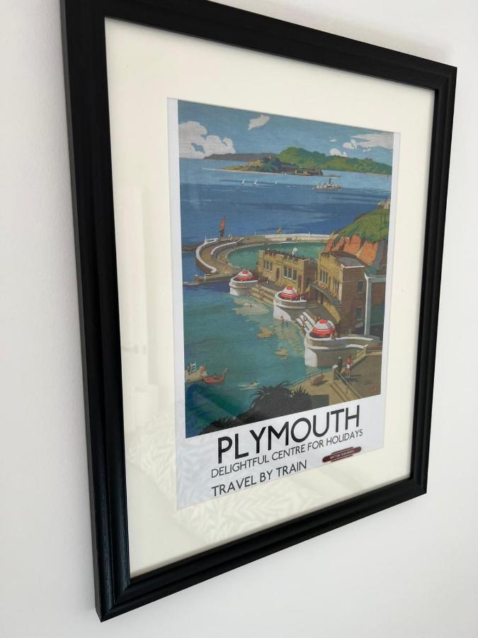 Lovely 1 Bed Flat *Free Parking* Hoe/Barbican Plymouth Exteriér fotografie